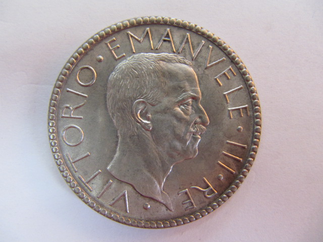 イタリア銀貨 20LIRE
