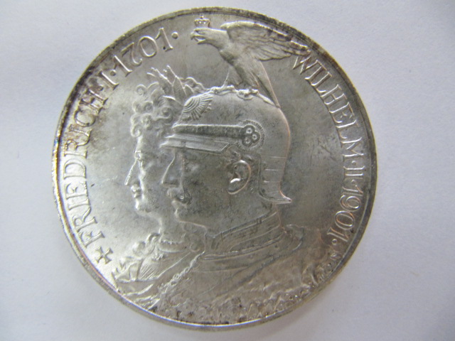 1901年　ドイツ銀貨