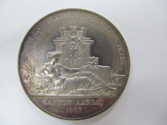 1849年　スイス銀貨