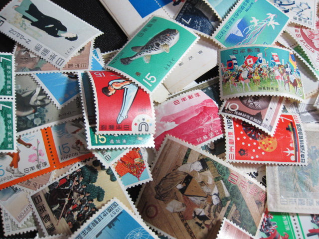 日本切手　バラ切手大量